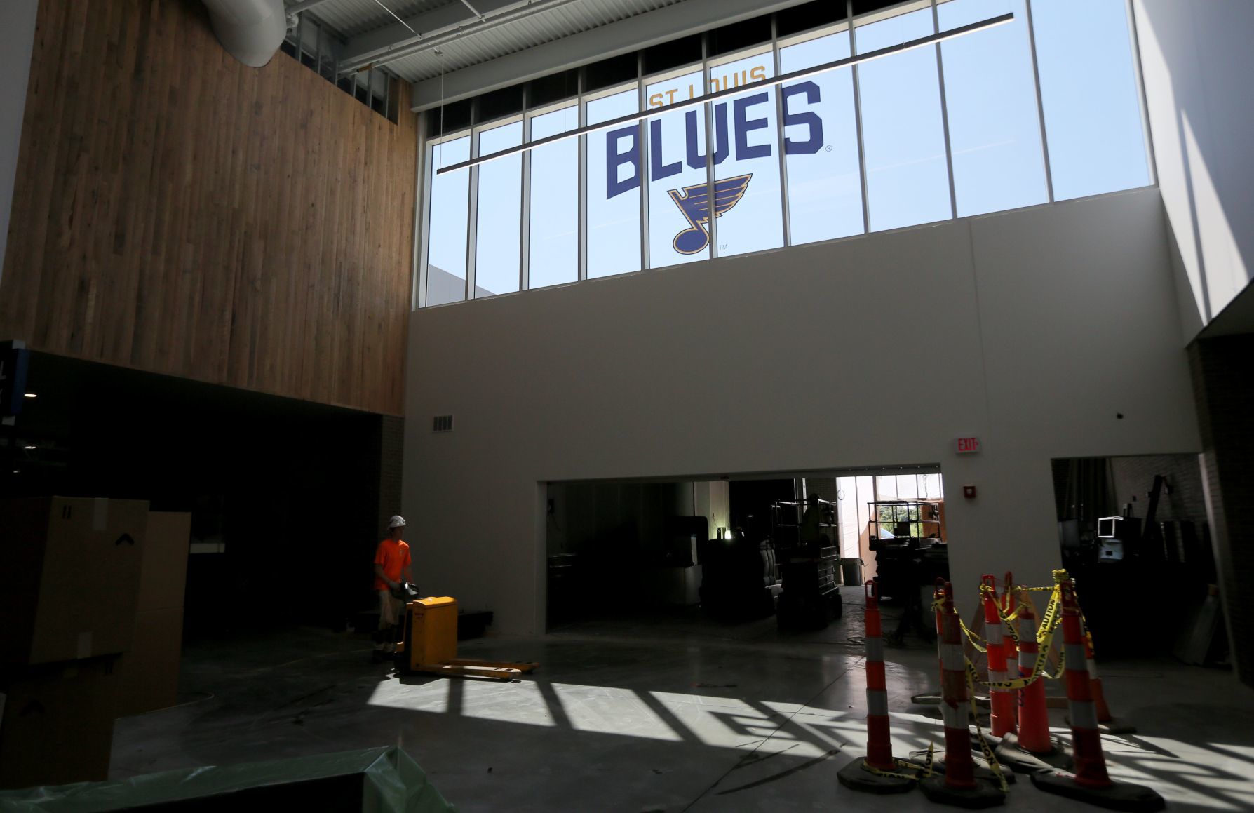 Construction wrapping up at Centene Community Ice Center